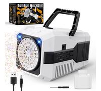 PANACARE Upgrade Portable Soap Bubble Machine, Automatic Soap Bubble Machine 20000+ Bubbles/Minute with Soap Bubble Solution, Kids Soap Bubble Machine Wedding/Easter/Party Gift