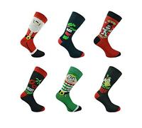 Panache ® 3 Mens Boys Festive Feet Christmas Novelty Character Socks Stocking Filler Gift