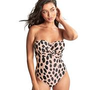 Panache Amalfi Tatiana Twist Bandeau Swimsuit - Amalfi Print - 30D