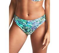 Panache Cape Verde Gathered Bikini Brief - Wild Animal - XS - 8