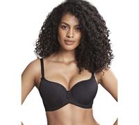 Panache Womens Panache Cari Spacer Picot Stretch-Woven T-Shirt Bra Black 34GG