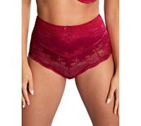 Panache Clara High Waist Brief - Orchid/Red - 3XL - 20