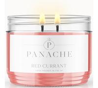 Panache Red Currant Scented Candle - Double Wick - Bright Fruity Scent