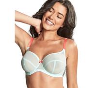 Panache Tango Essence Balcony Bra - Aqua/Coral - 32D