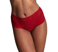 Panache Tango Lace Deep Brief - Scarlet - S - 10