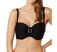 Panache Women Anya Bandeau Bikini Top, Black, 32D