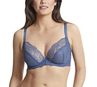 Panache Women's Ana Non-Padded Plunge Underwire Bra (9396), Vintage Blue, 38E