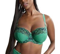 Panache Women's Envy Balconnet Bra, Emerald Leopard Print, 36F, Emerald Leopard Print, 36F