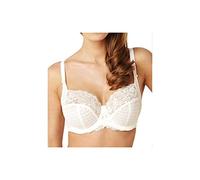Panache Women's Envy Stretch Lace Full Cup Bra Balconette, Ivory, 40FF US