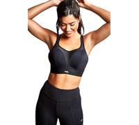 Panache - Women's Non-Wired Sports Bra, Black/Black, 36GG
