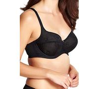 Panache Women's Nouveau Underwired Balconnet Bra Balconette, Black, 30DD