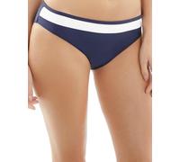 Panache Women's Plus Size Anya Cruise Classic Swim Bikini, Navy/White, Large