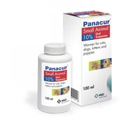 Panacur Liquid Cat and Dog Wormer - 10% - 100ml Bottle