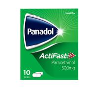 Panadol Actifast Paracetamol 500mg 10 Tablets