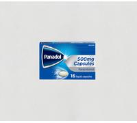Panadol Paracetamol 500mg 16 Liquid Capsules