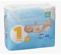 Pañales para Bebé Talla 1, 2-4 kg