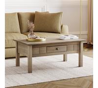 Panama 1 Drawer Coffee Table Solid Pine Rustic