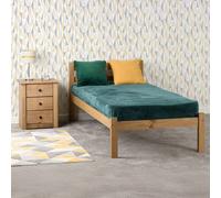Seconique Panama 3' Bed - Natural Wax, Brown