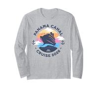 Panama Canal Cruise 2026! Panamanian Vacation Long Sleeve T-Shirt