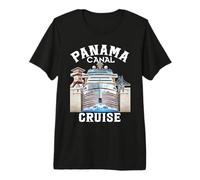 Panama Canal Panama Cruising - Panama Canal Cruise Souvenir Premium T-Shirt