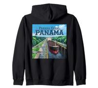 Panama Canal Panama Zip Hoodie
