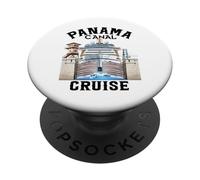 Panama Canal Transit Cruise Souvenir Commemorative Keepsake PopSockets Adhesive PopGrip