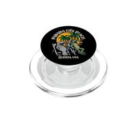 Panama City Beach Florida USA Funny Manatee Alligator Design PopSockets PopGrip for MagSafe