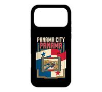 Panama City Panama Flag Panama Canal Cargo Ship Retro Art Case for iPhone 17 Pro Max