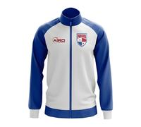 Panama Concept Football Track Jacket in White | Size: Small Panama White S