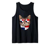 Panama Flag American Bengal Cat Heritage Panama Tank Top