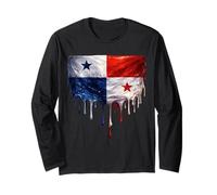 Panama Flag Long Sleeve T-Shirt