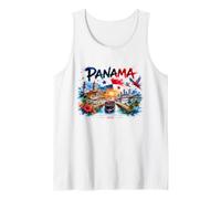 Panama Flag Tshirt, Panamanian Tshirt, Panama Flag for Women Tank Top