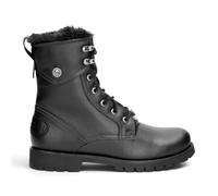 Panama Jack Benissa B2 Women's Black Leather Warm Winter Lace-Up Boots