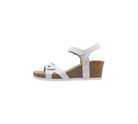 Panama Jack Julia Basics B17Wedge Women's Sandal, Blanco B17, 3 UK