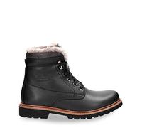 Panama Jack Men’s Panama 03 Aviator Igloo Warm Lined Biker Boots, Short Shaft Boots - Black - 12 UK