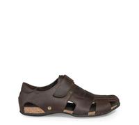 Panama Jack Men’s Leather Sandals Fletcher Basic C1 Brown Walking Sliders
