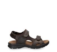 Panama Jack Mens Salton Basics C1 Leather Sandals - Brown - Size UK 7