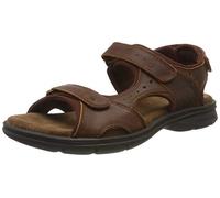 Panama Jack Men's Salton Basics Open Toe Sandals, Brown (Cuero C4), 7 UK