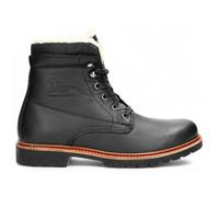 Panama Jack P03 Aviator - Men's Black Leather Ankle Boots - UK 10