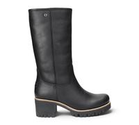 Panama Jack Patricia B17 Black Waterproof Heeled Mid-Calf Warm Winter Boots