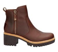 Panama Jack Pauline Womens Waterproof Leather Brown Zip Up Ankle Boots Size 4-9