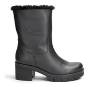 Panama Jack Piola B48 Black Leather Waterproof Warm Winter Mid-Calf Boots