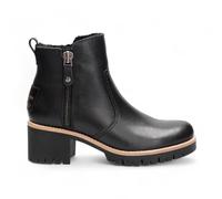 Panama Jack Women's Black Trav B2 Leather Ankle Boots