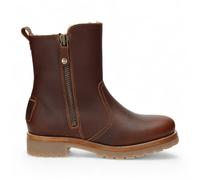Panama Jack Womens Fabi Igloo B2 Bark Waterproof Leather Ankle Boots - Dark Brown - Size EU 37
