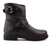Panama Jack Womens Felina Igloo Ankle Boots Black