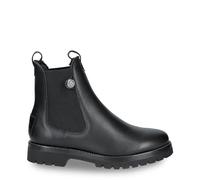 Panama Jack Women's Francesca Igloo B1 Black Leather Chelsea Boots