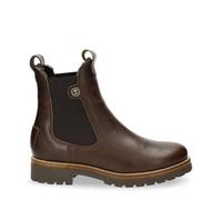 Panama Jack Women's Francesca Igloo B13 Brown Leather Chelsea Ankle Boots