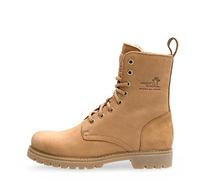 Panama Jack Women's frisia Combat Boot, Camel, 7 UK