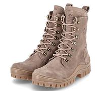 Panama Jack Women's Hong Kong Combat Boot, Taupe, 8 UK