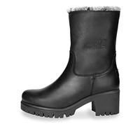 Panama Jack Women's Piola Mid Calf Boot, Schwarz, 6 UK